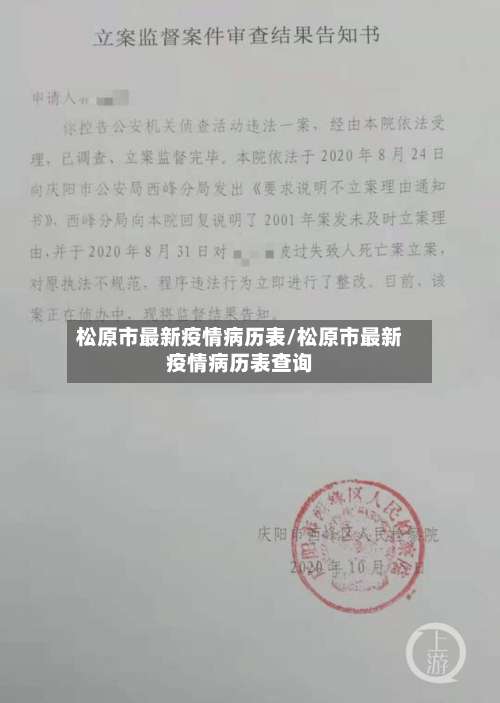 松原市最新疫情病历表/松原市最新疫情病历表查询-第3张图片
